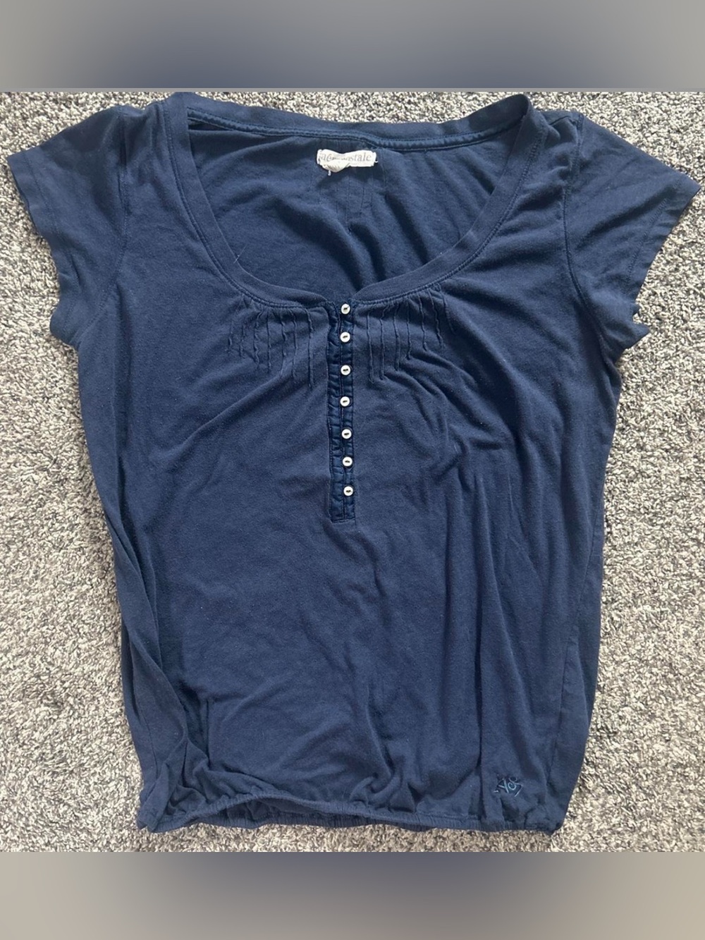 Vintage Aeropostale blue blouse top